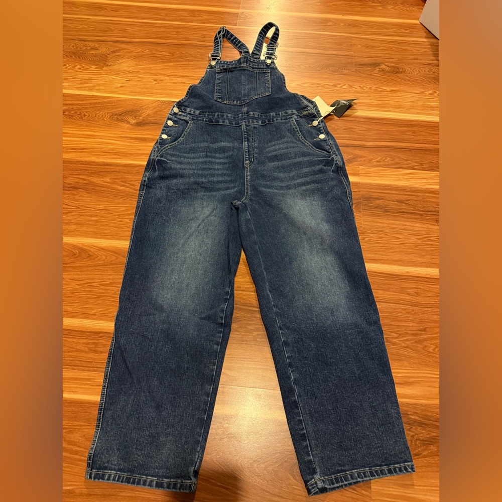 Flamingals Denim Overalls